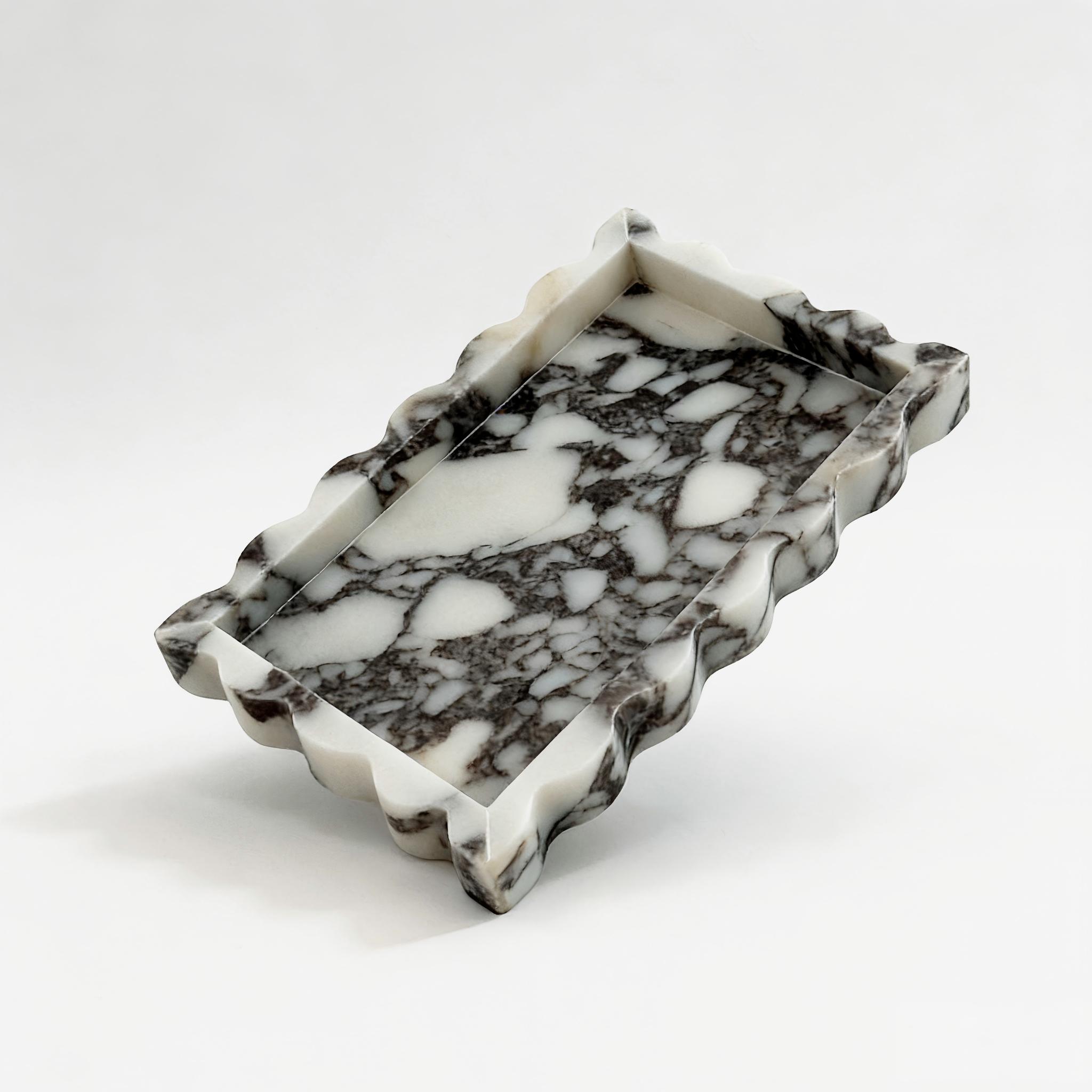 Marble Serving Board - Bandeja de Mármol Calacatta Viola con
