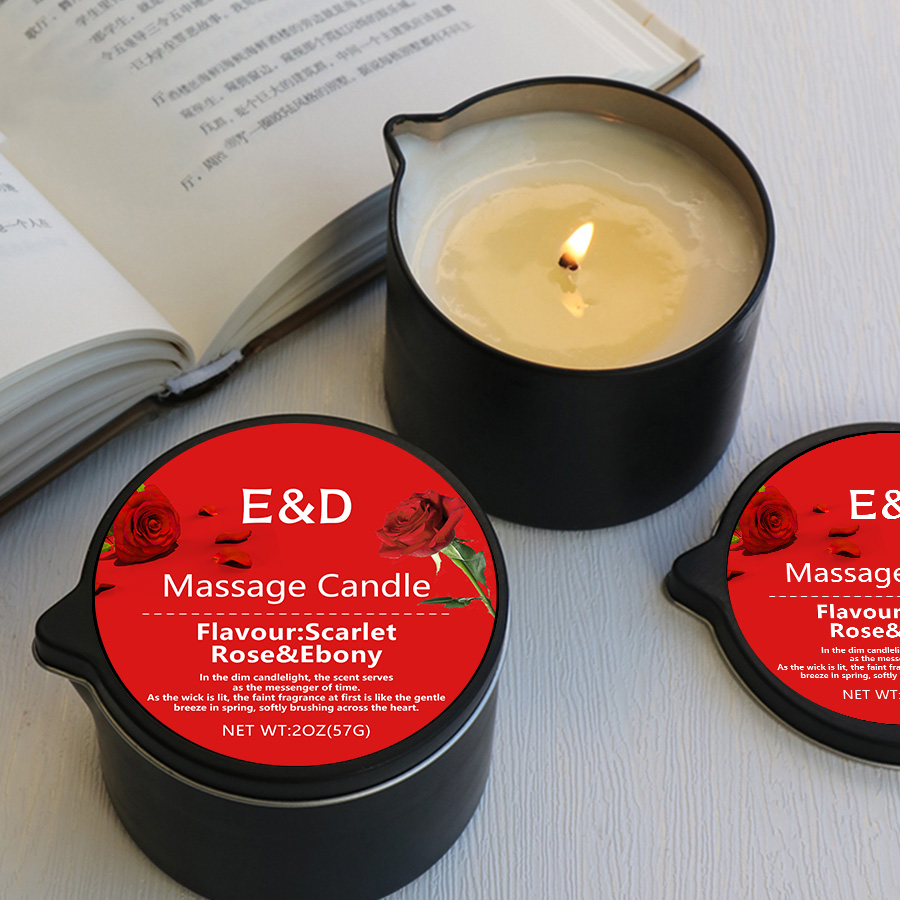 Scented Candle Luxury - Vela de Aceite para Masaje, para