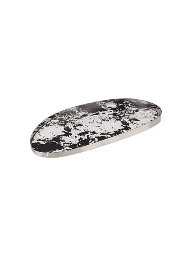 Bandeja de Metal de cuero y pe - Marble Serving Board reseña y precio