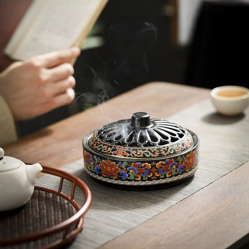 Porta Incienso Grande de Esmal - Scented Candle Luxury reseña y precio