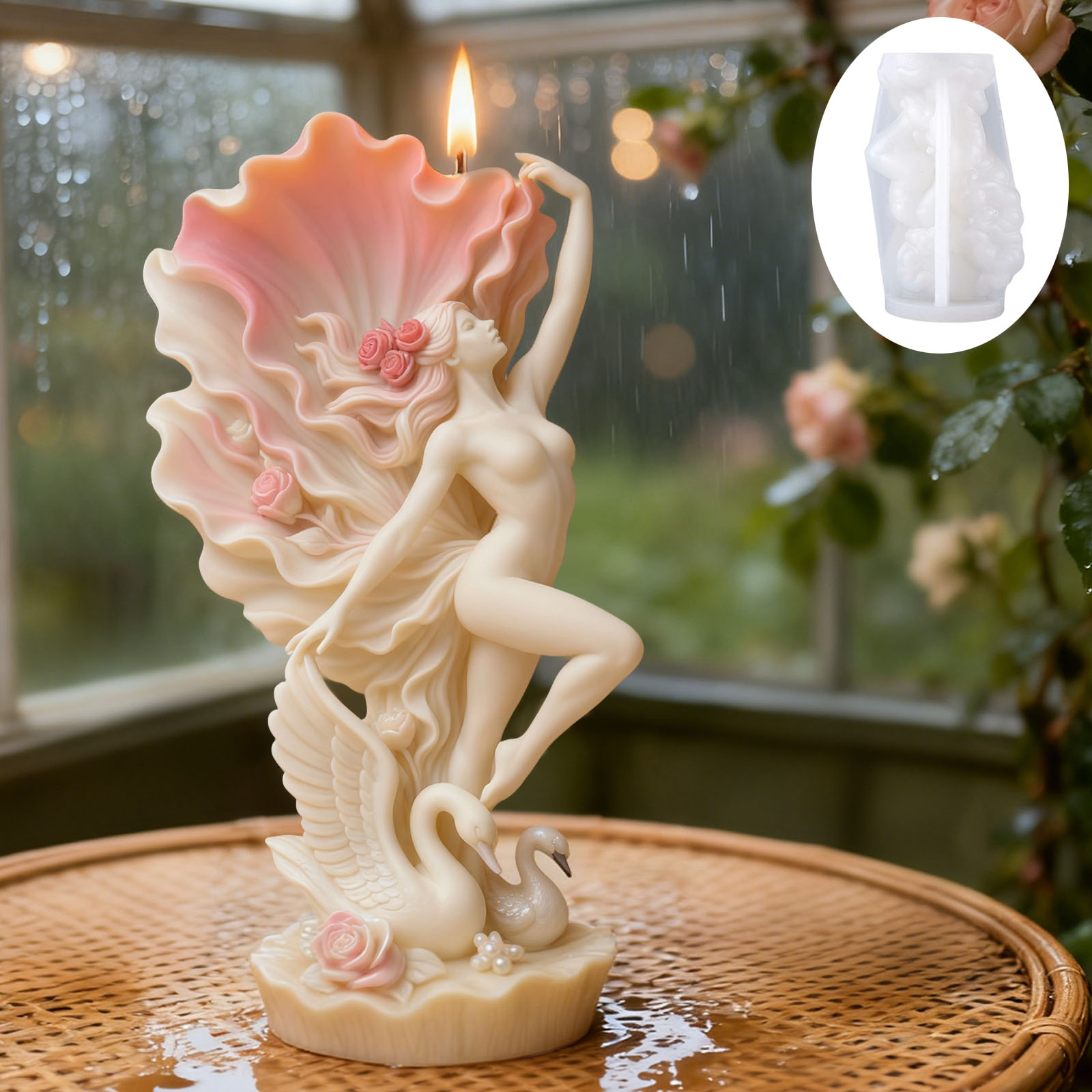 Elegante molde para velas de b - Scented Candle Luxury reseña y precio