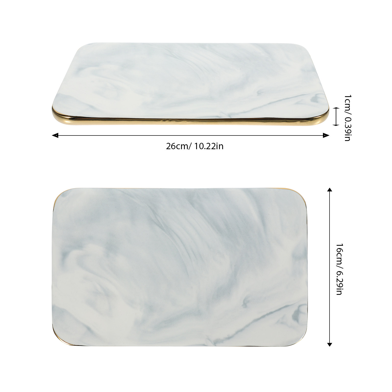 Bandeja de mármol para servir, - Marble Serving Board reseña y precio