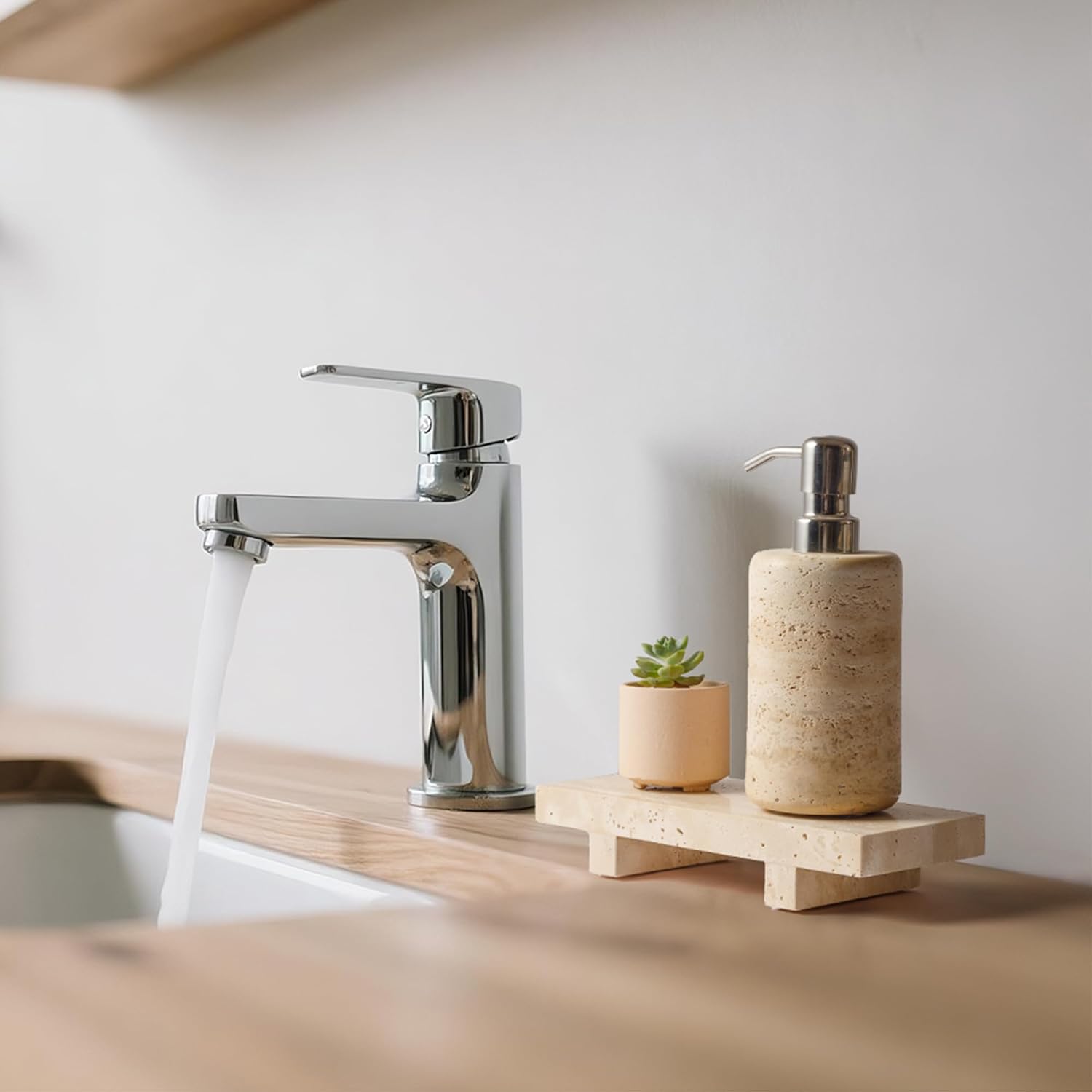 Bandeja de Travertino con Base - Marble Serving Board reseña y precio