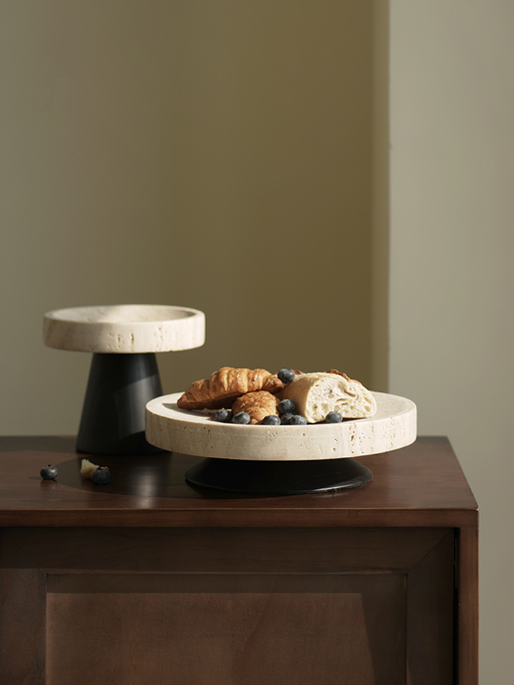 Bandeja de fruta para pan y en - Marble Serving Board reseña y precio