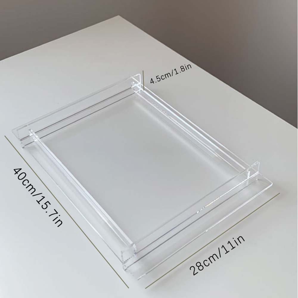 Bandeja de acrílico, bandeja d - Marble Serving Board reseña y precio