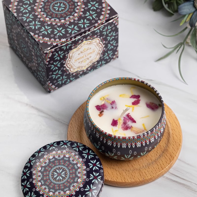 1/4PCS Velas Aromáticas Vintag - Scented Candle Luxury reseña y precio