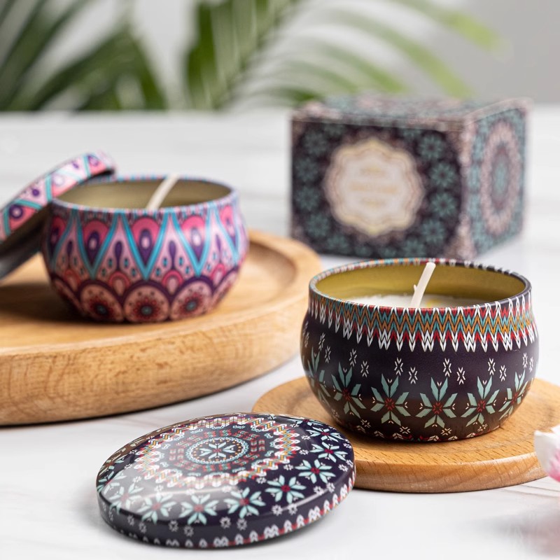 1/4PCS Velas Aromáticas Vintag - Scented Candle Luxury reseña y precio